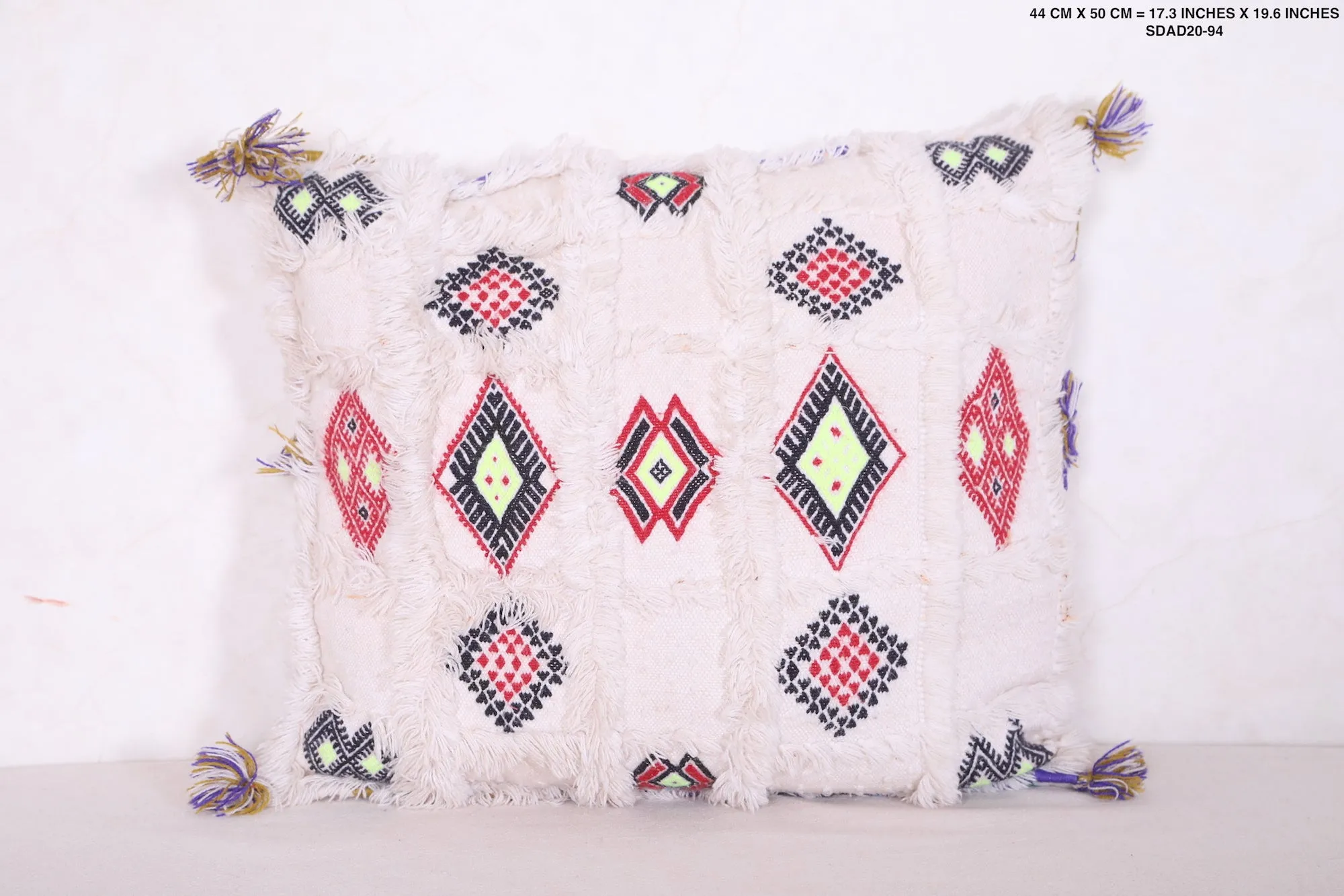 Moroccan decor pillow 17.3 INCHES X 19.6 INCHES