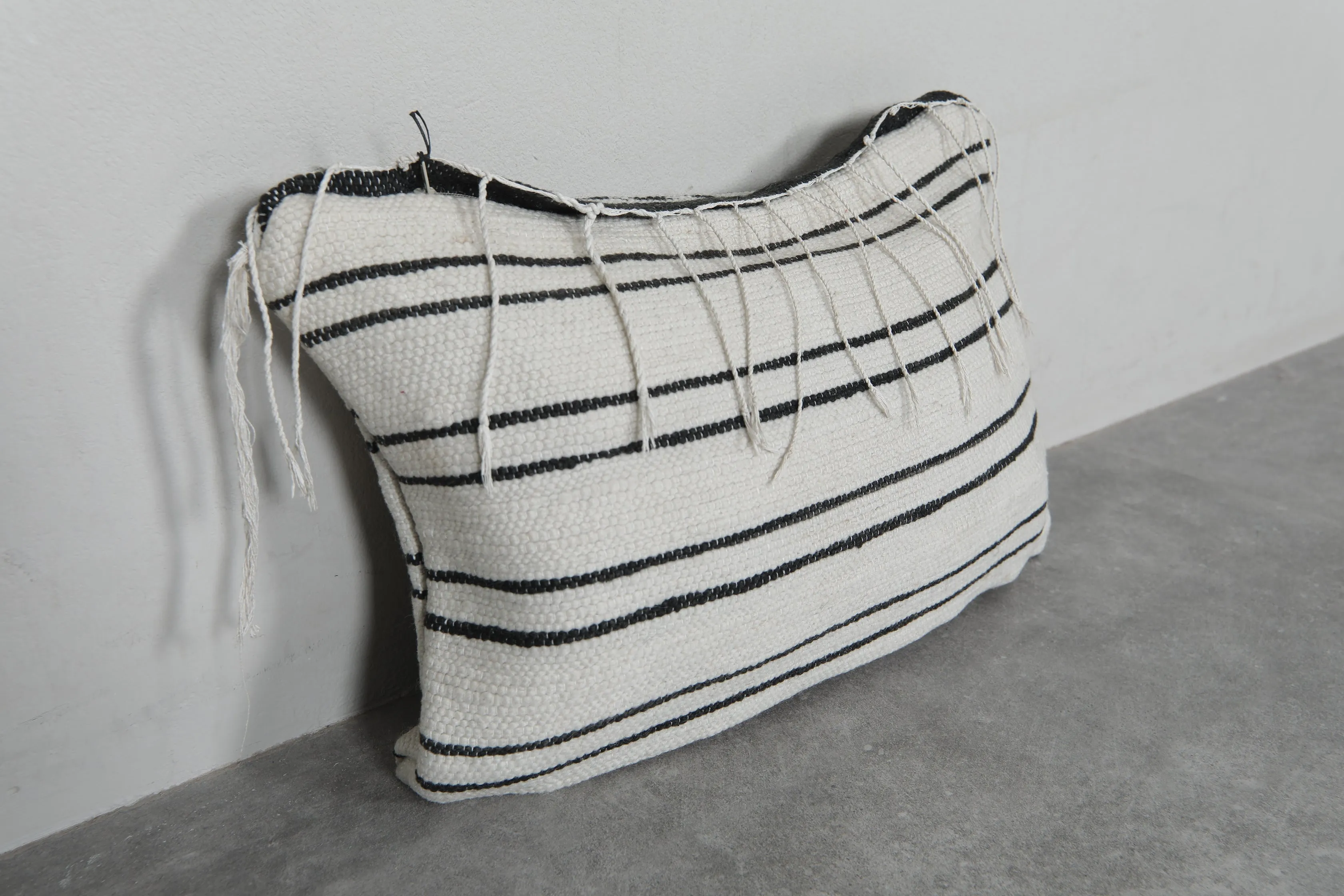 Moroccan Striped Pillow - 14.1 x 19.6 Inches