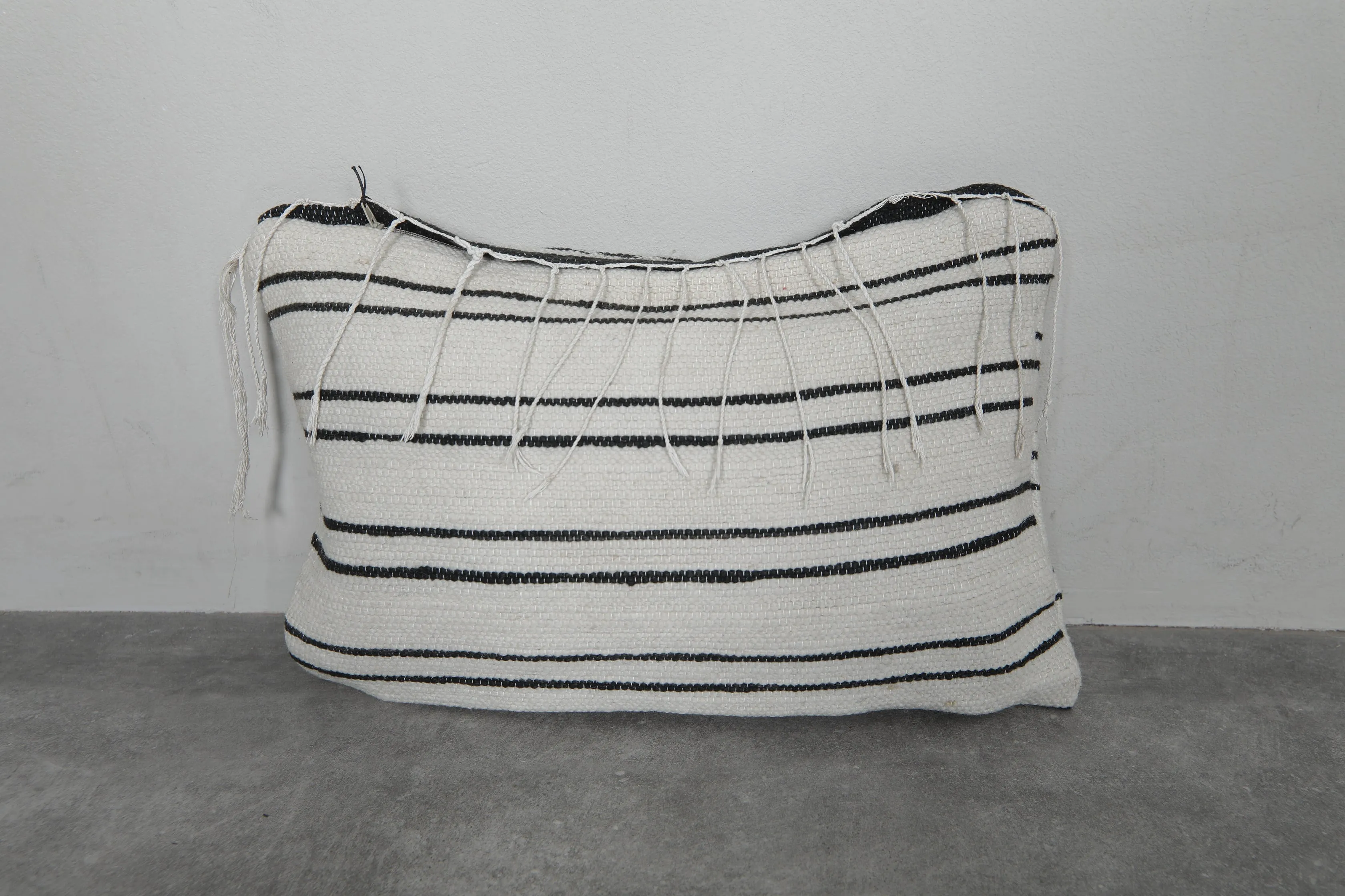 Moroccan Striped Pillow - 14.1 x 19.6 Inches