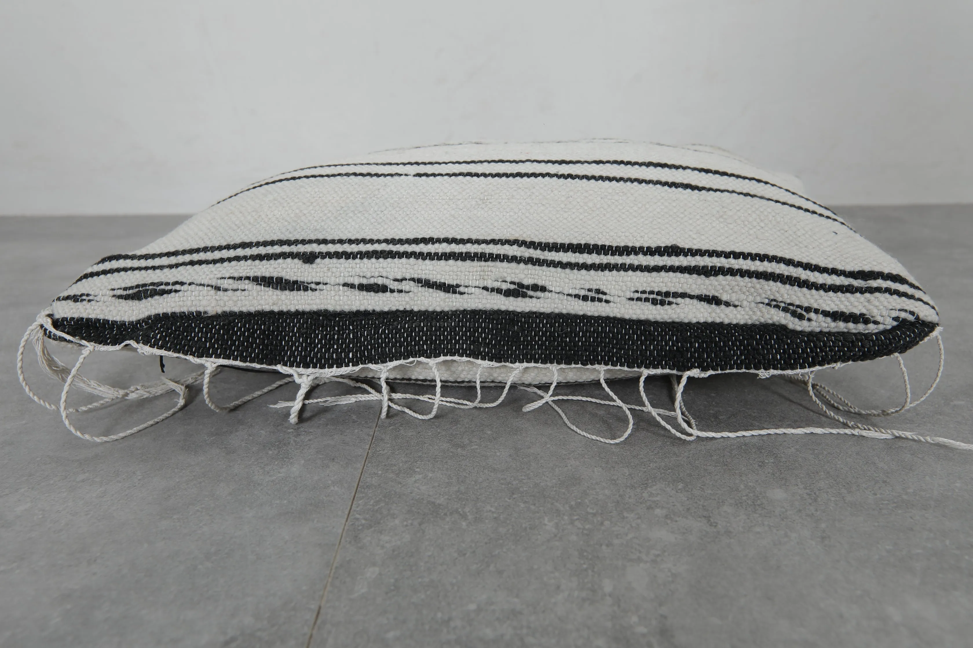 Moroccan Striped Pillow - 14.1 x 19.6 Inches