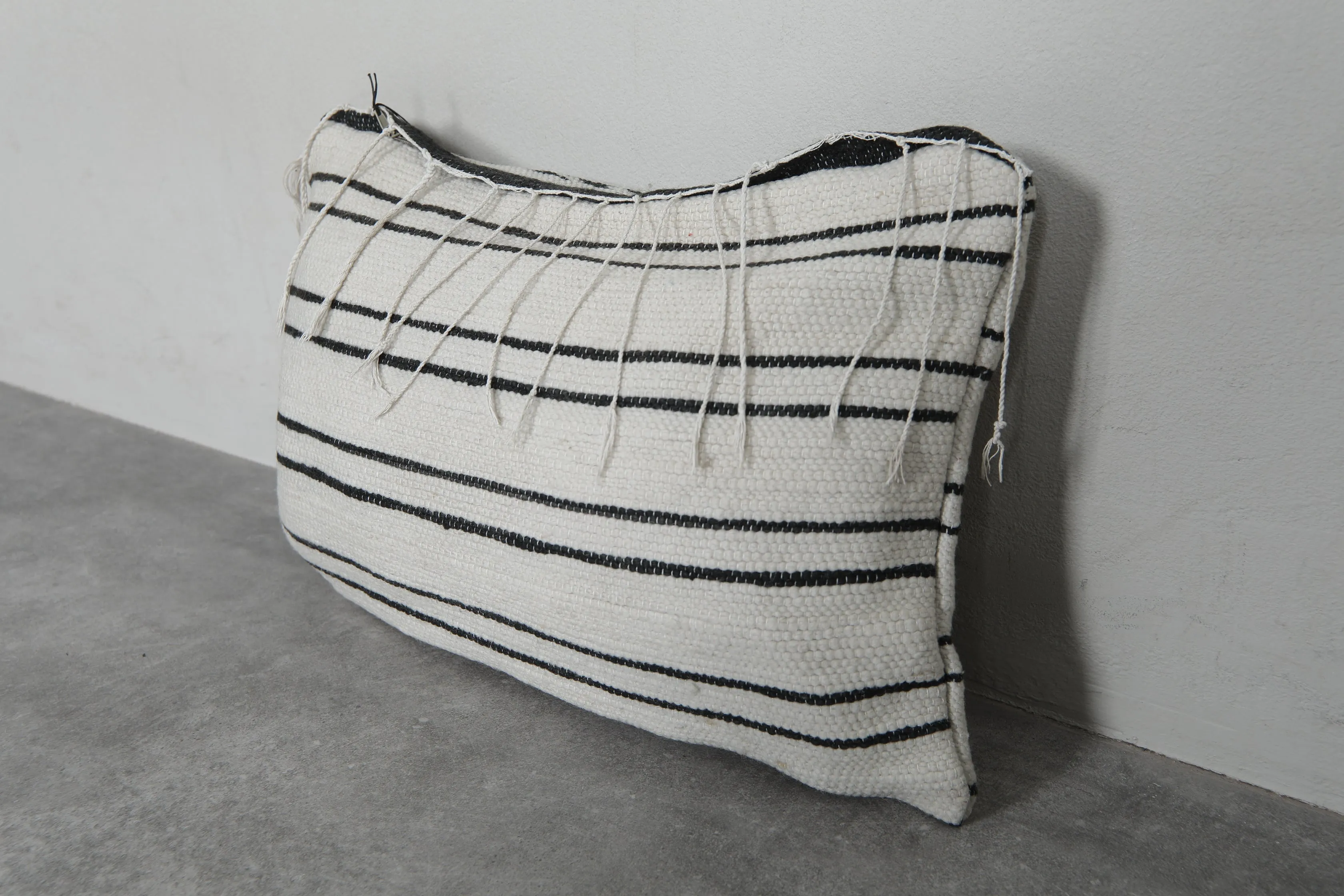 Moroccan Striped Pillow - 14.1 x 19.6 Inches