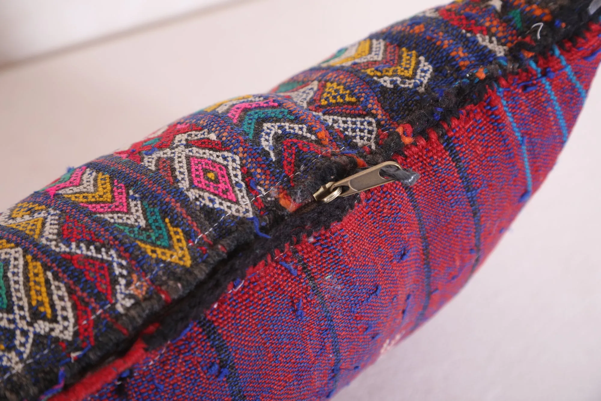 Moroccan vintage pillow 11 INCHES X 20.8 INCHES
