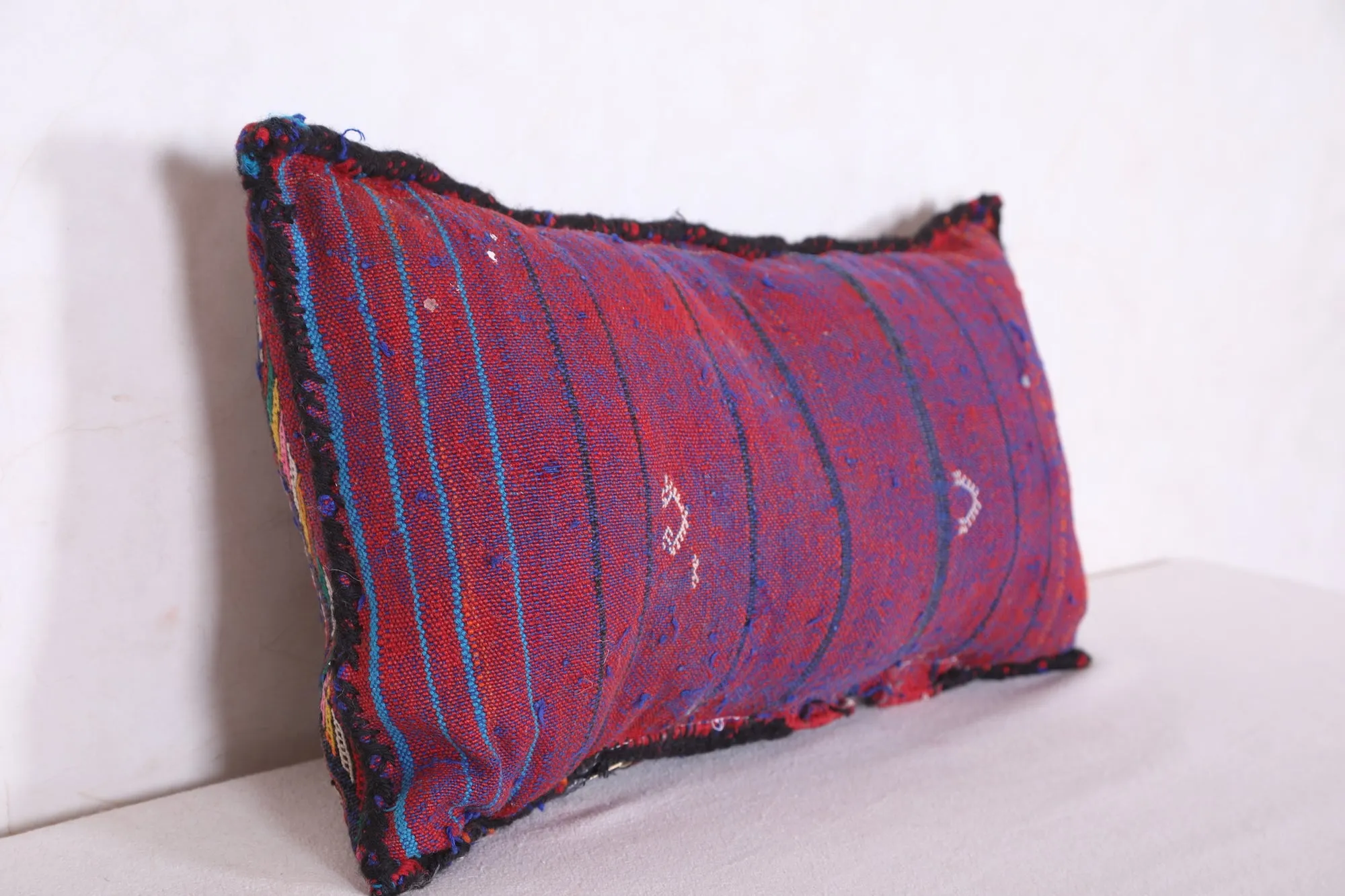 Moroccan vintage pillow 11 INCHES X 20.8 INCHES