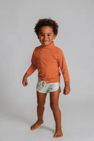 Nella Kids Rash Shirt - Mandarin
