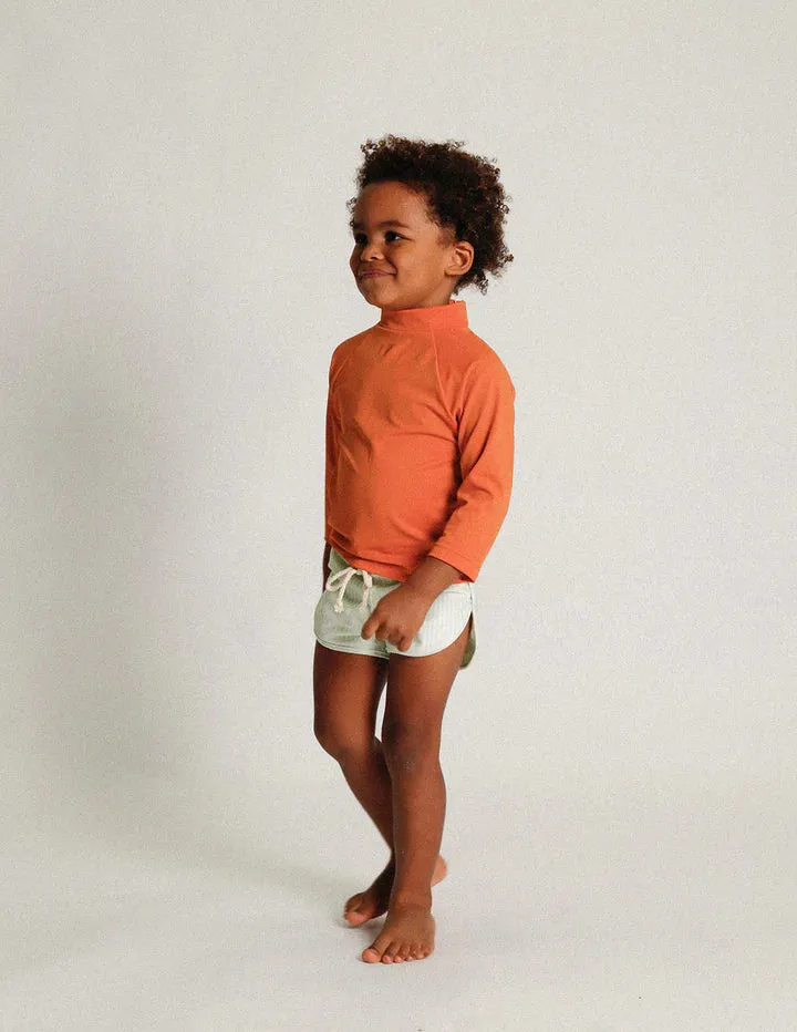 Nella Kids Rash Shirt - Mandarin