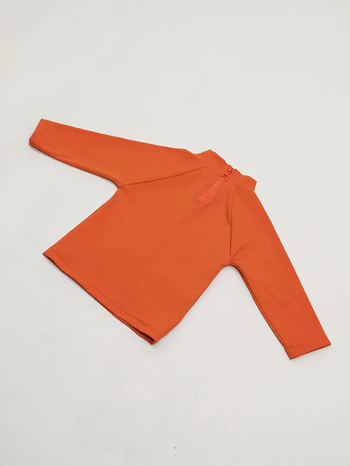 Nella Kids Rash Shirt - Mandarin