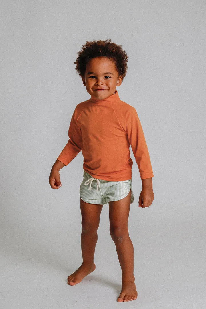 Nella Kids Rash Shirt - Mandarin