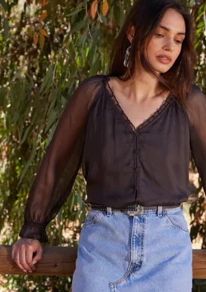 Nellie Sheer Blouse