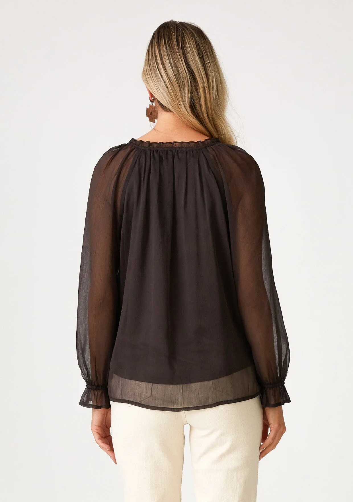 Nellie Sheer Blouse