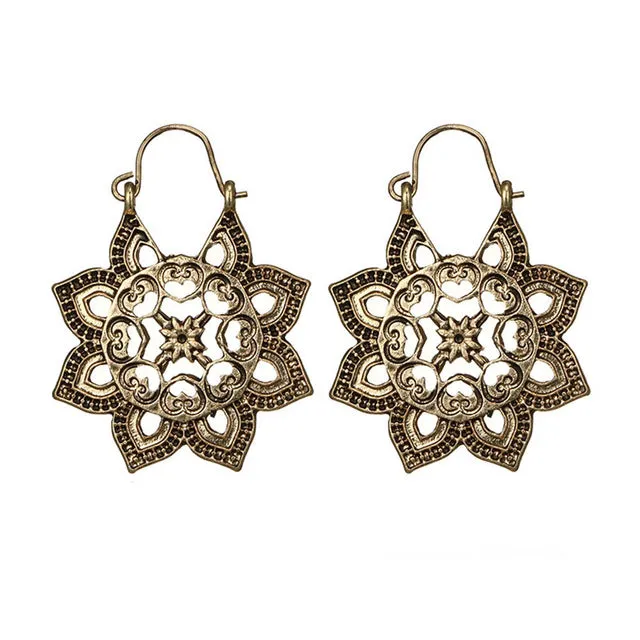NEW FASHION Antique   Ethnic Dangle Mandala Free Shipping