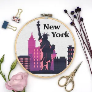 New York Cross Stitch Pattern #48