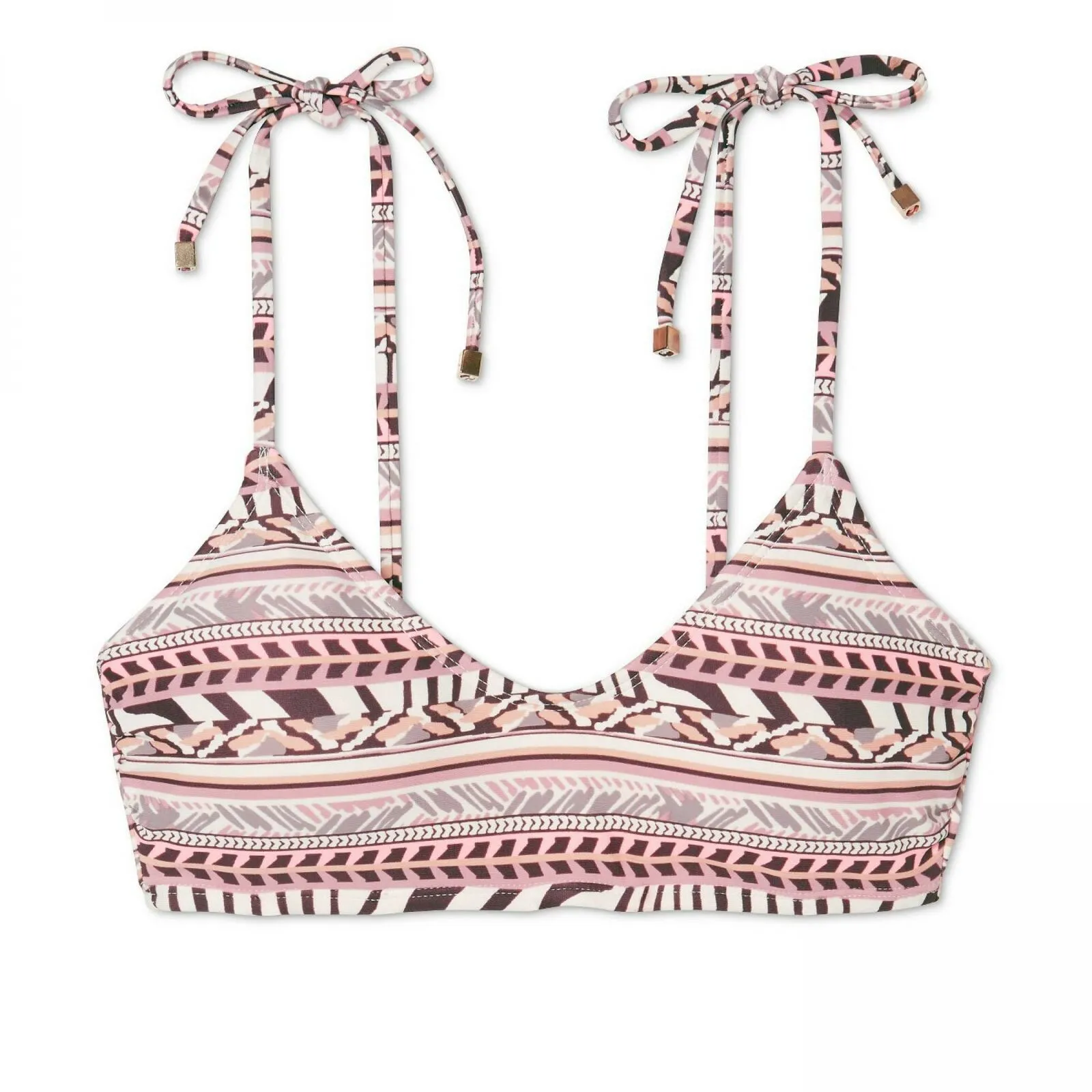 NWT Xhilaration Juniors' Shoulder Tie Bralette Bikini Swim Top. AFK03T X-Small
