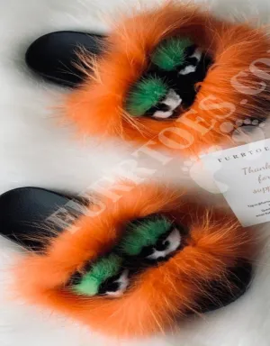 ORANGE MONSTER FURRY