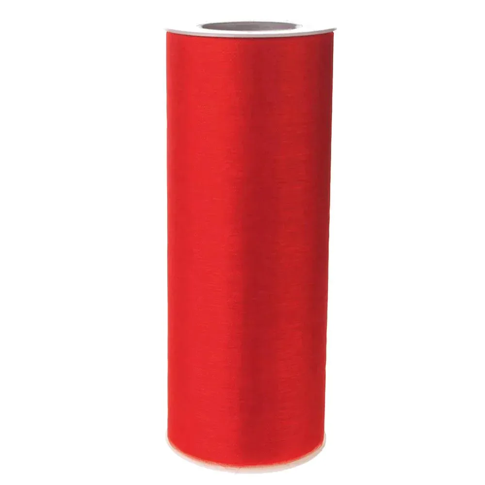 Organza Spool Roll, 6-Inch, 25 Yards
