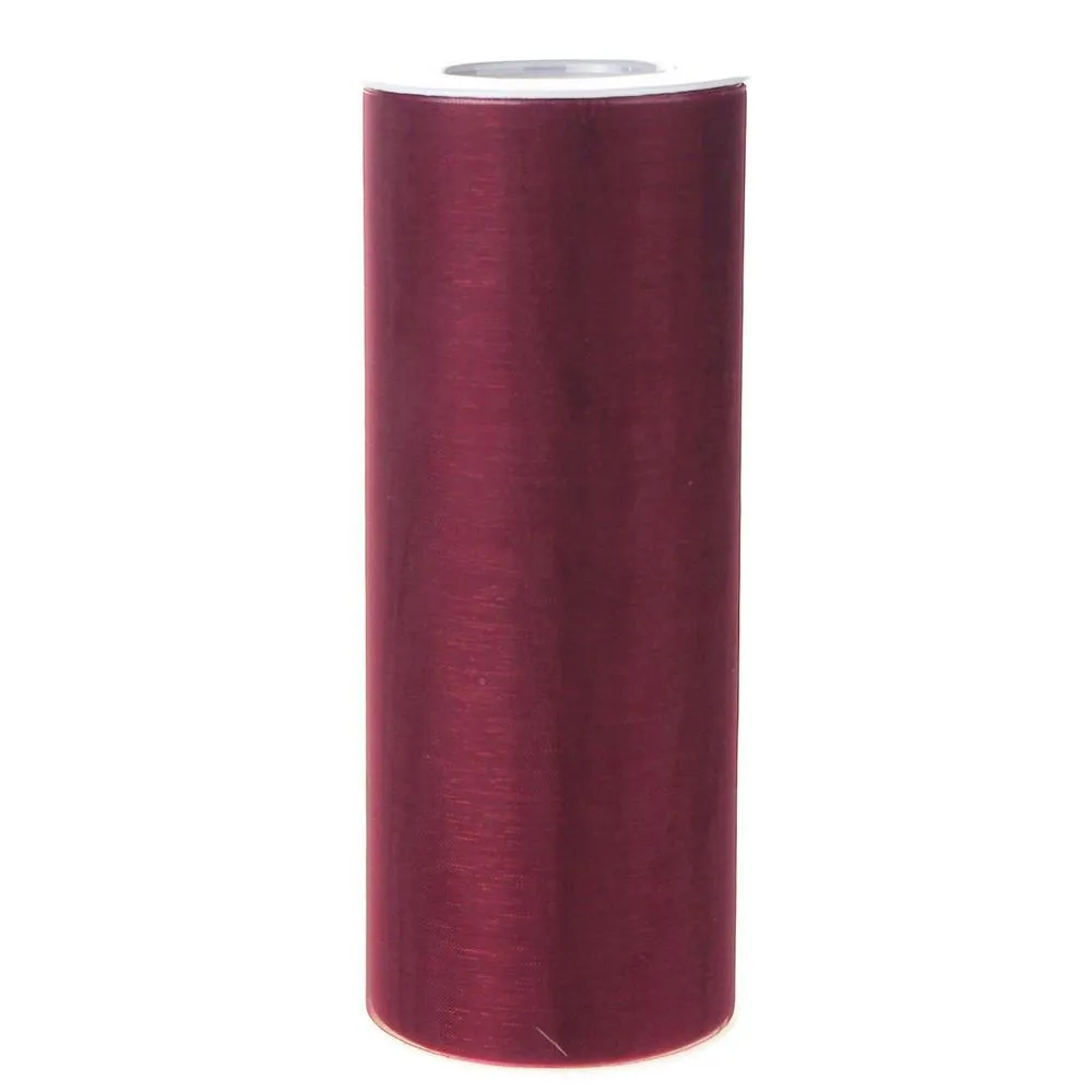 Organza Spool Roll, 6-Inch, 25 Yards