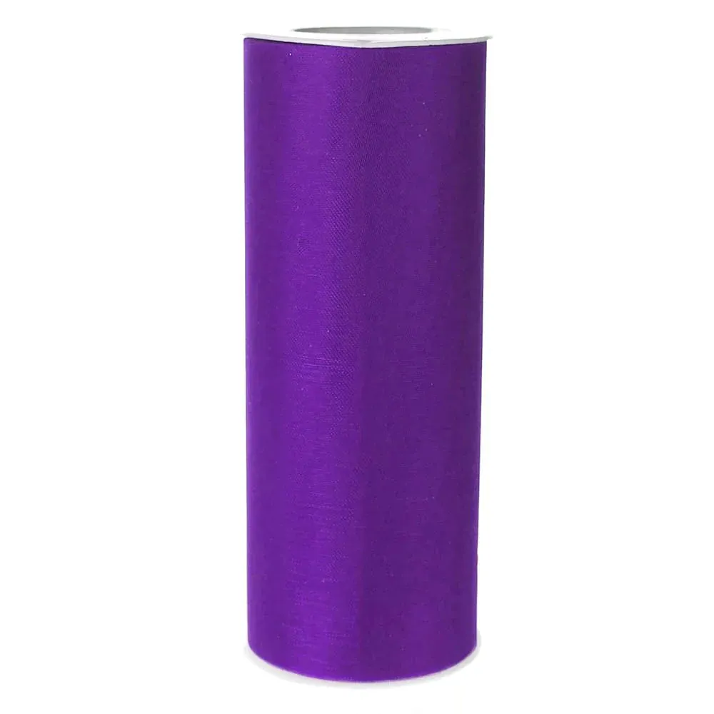 Organza Spool Roll, 6-Inch, 25 Yards