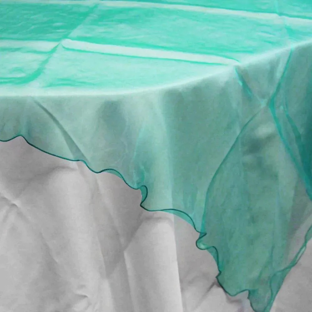 Organza Table Cover Overlay, 80-inch