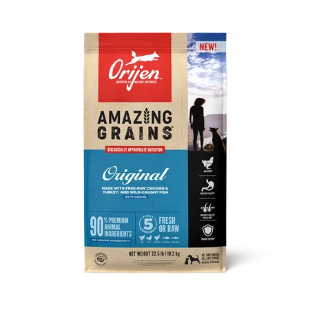 Orijen Amazing Grains Dog Food - Original