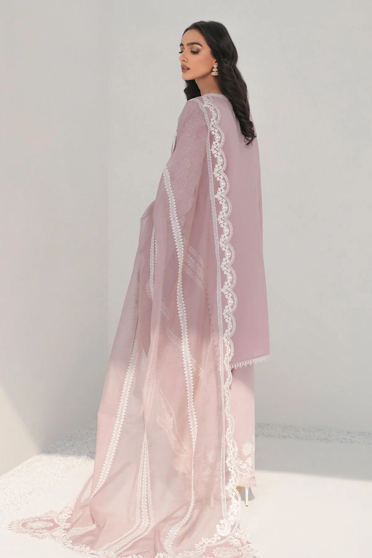 Pakistani Pink Traditional Embroidered Salwar Kameez Party Wear