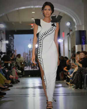 Palghar Ruffle Gown