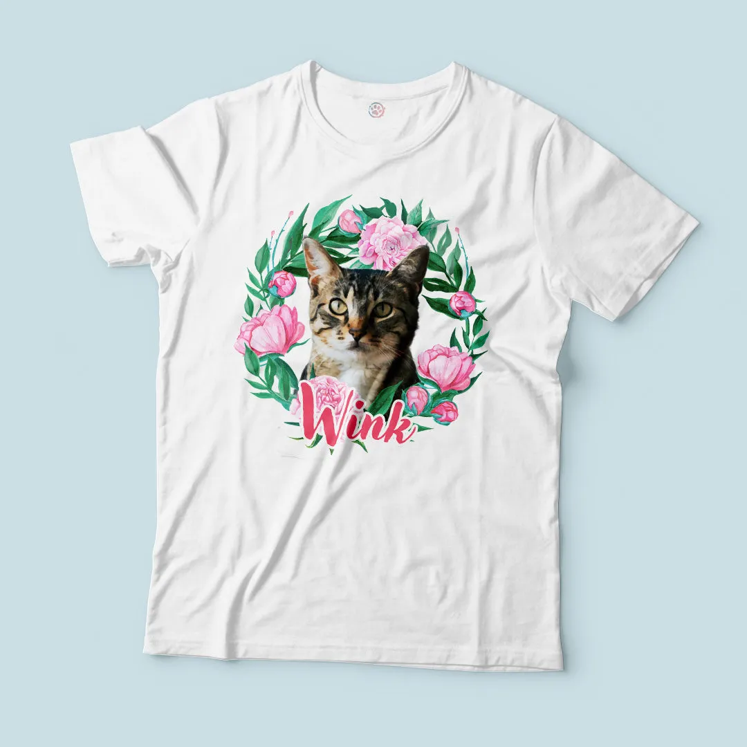 Pawtrait Wreath Tee