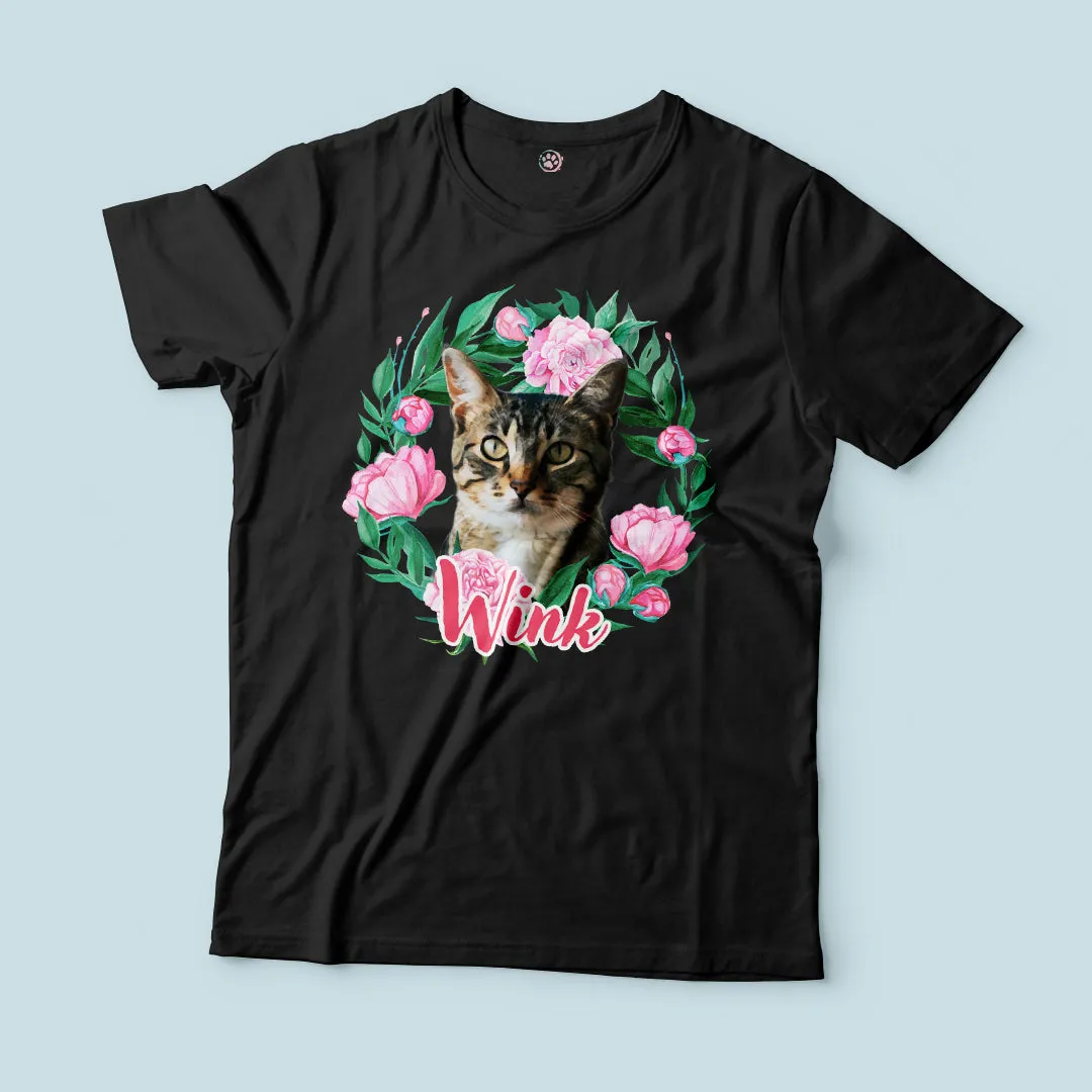 Pawtrait Wreath Tee