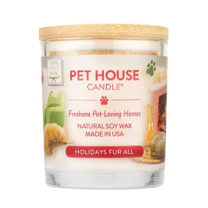 Pet House Holidays Fur All Candle