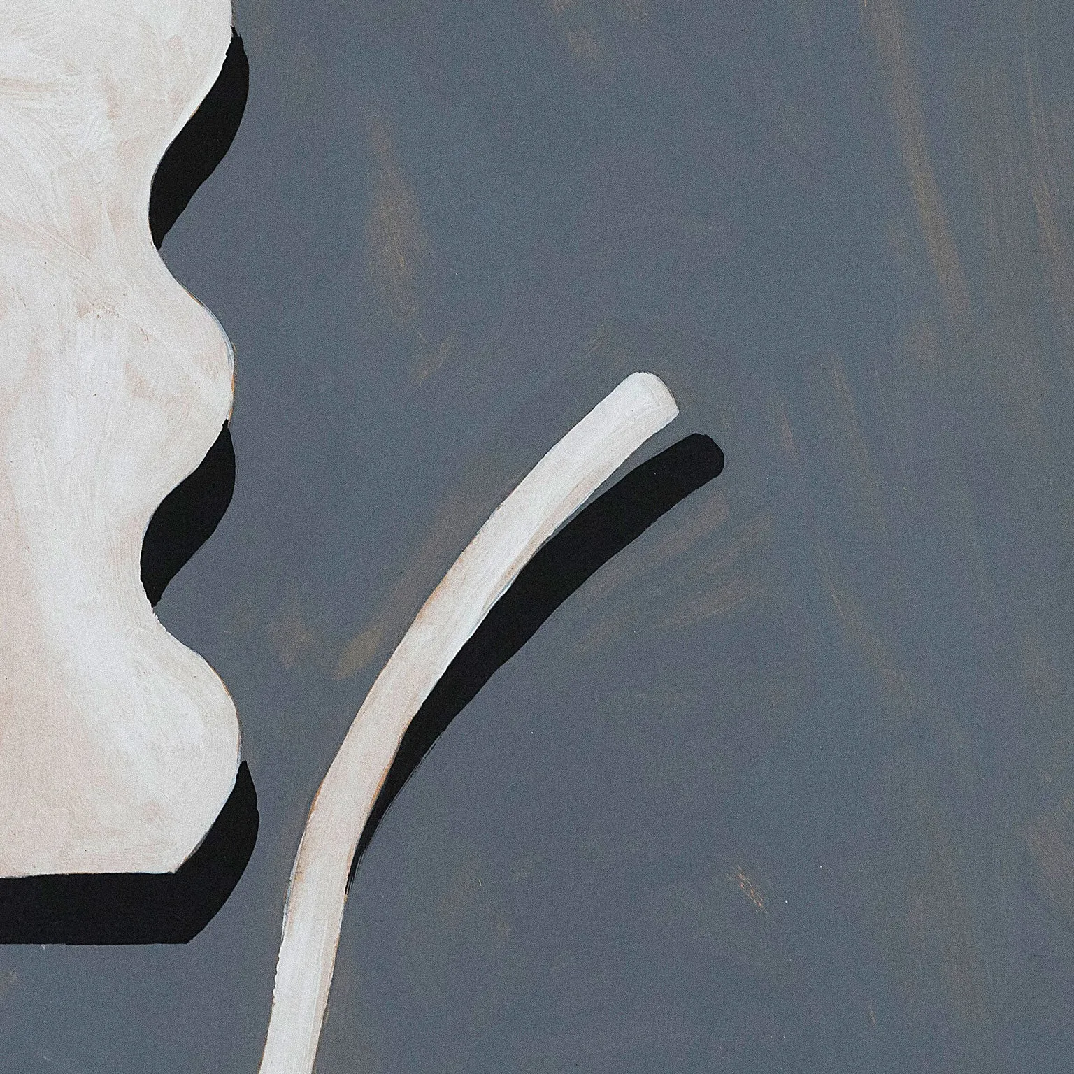 PETER SCHUYFF "GREY ABSTRACTION", 1980