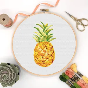 Pineapple Cross Stitch Pattern #115
