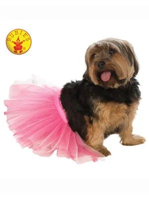 Pink Pet Tutu Dress Size S M
