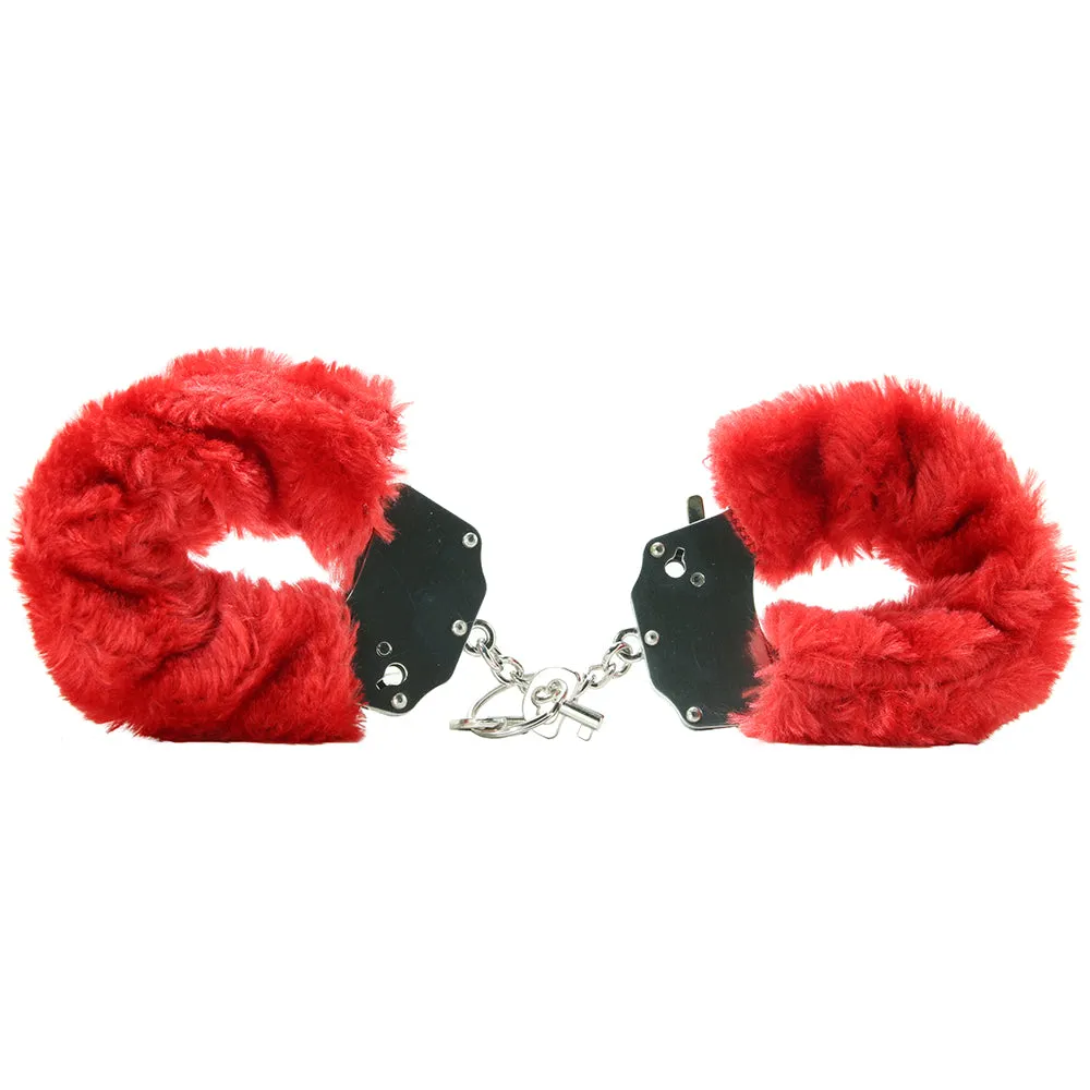 Pipedream Fetish Fantasy Series Original Furry Cuffs Red