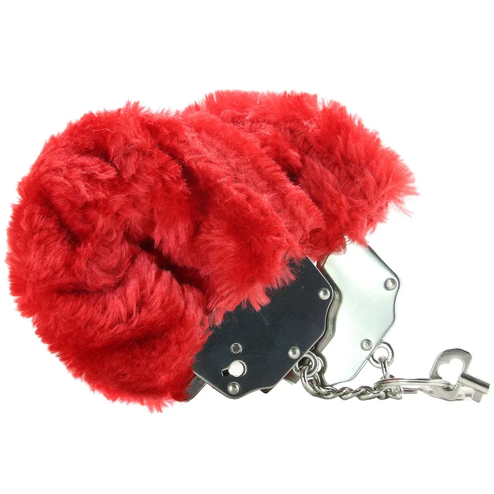 Pipedream Fetish Fantasy Series Original Furry Cuffs Red