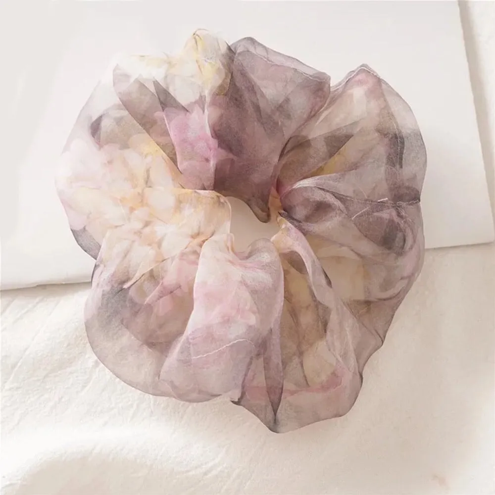 Plum On Over Sheer Srunchie