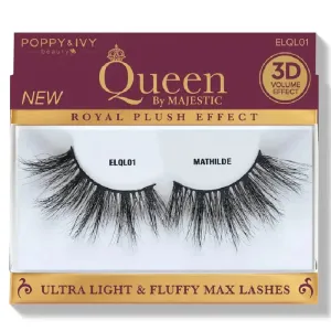 Poppy & Ivy Queen by Majestic Premium Lashes- A Blend of Elegance and Ethical Beauty ELQL01 MATHILDE