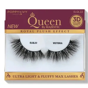 Poppy & Ivy Queen by Majestic Premium Lashes- A Blend of Elegance and Ethical Beauty ELQL22-VICTORIA