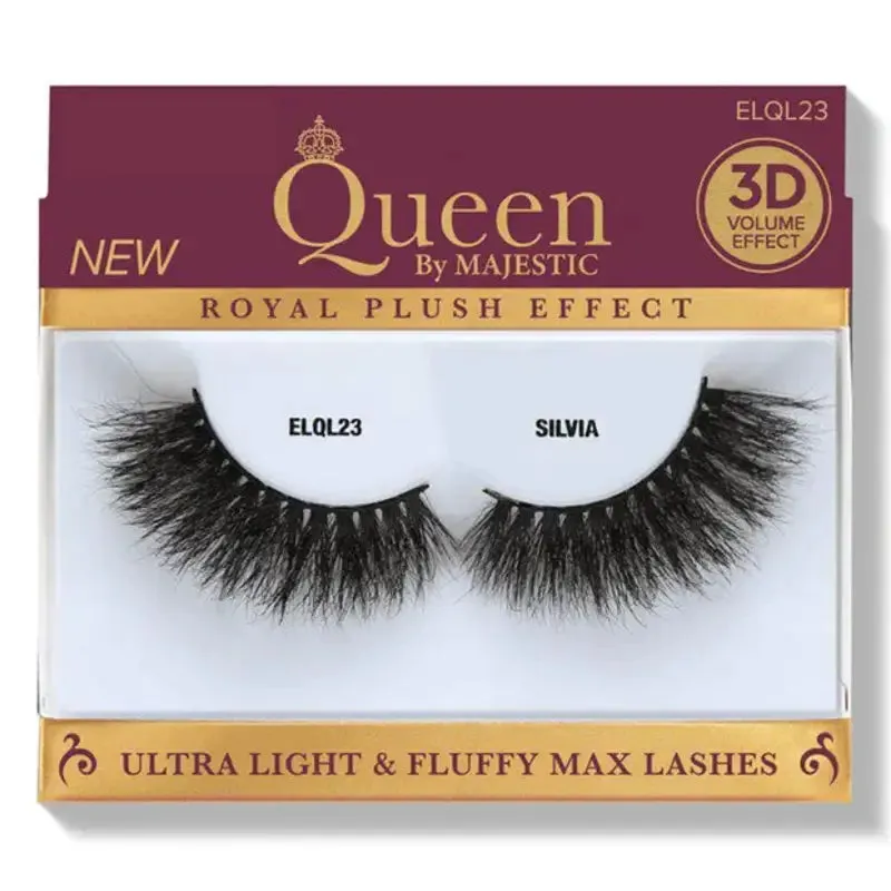 Poppy & Ivy Queen by Majestic Premium Lashes- A Blend of Elegance and Ethical Beauty ELQL23-SILVIA