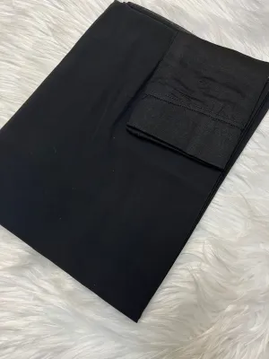 Premium Chiffon & Tube set - Black