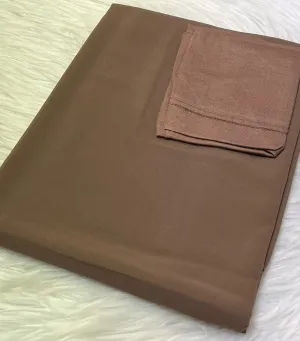 Premium Chiffon & Tube set - Mocha