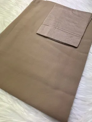 Premium Chiffon & Tube set - Oat