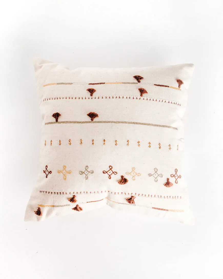 Priya Embroidered Pillow 16 inches