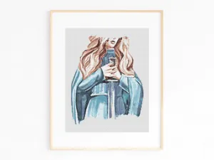 Protect Cross Stitch Pattern #790