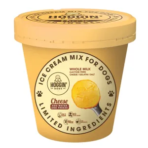 Puppy Scoops Hoggin' Dogs Cheese Flavor Ice Cream Dog Treat