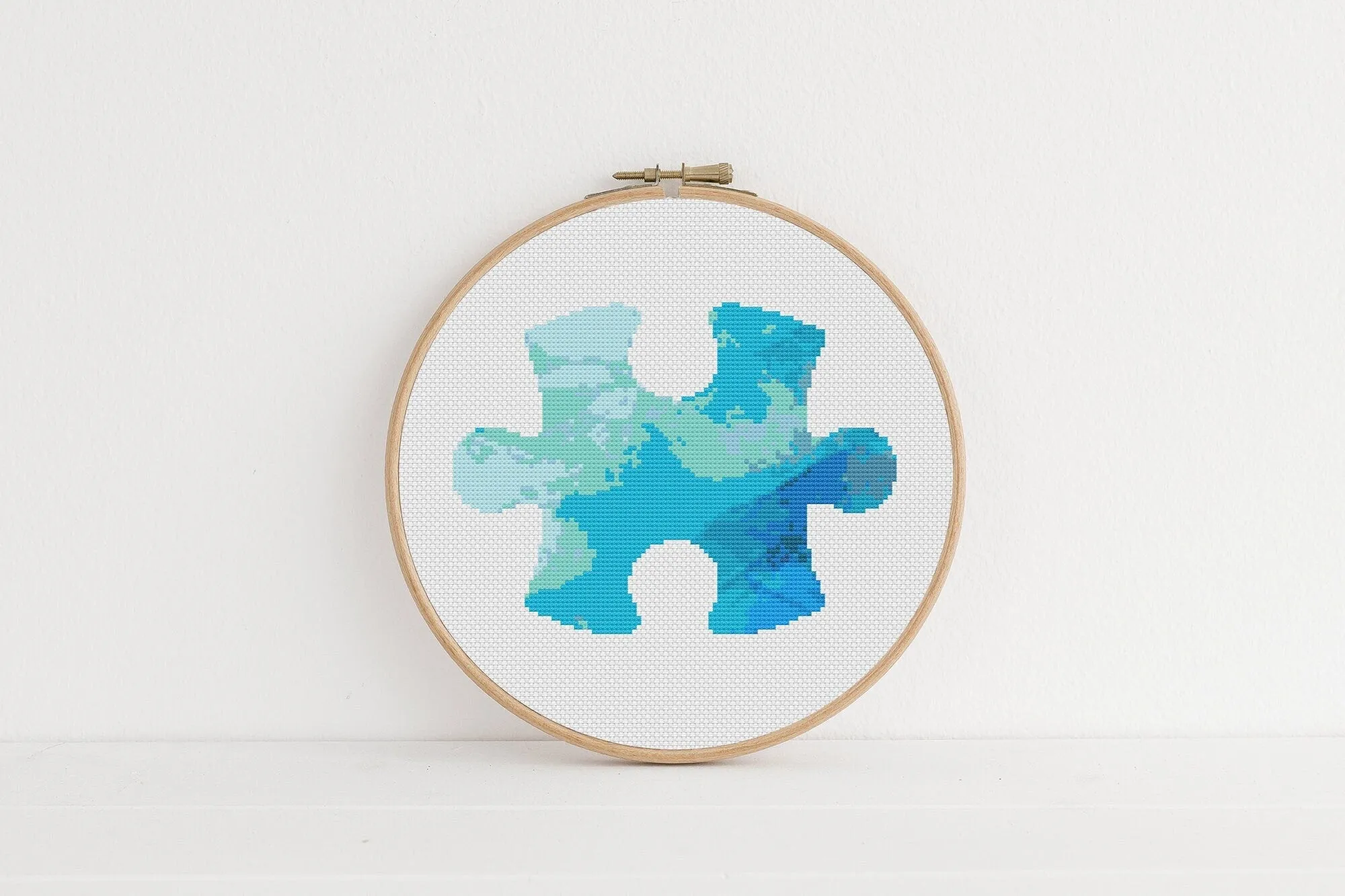 Puzzle Cross Stitch Pattern #1069
