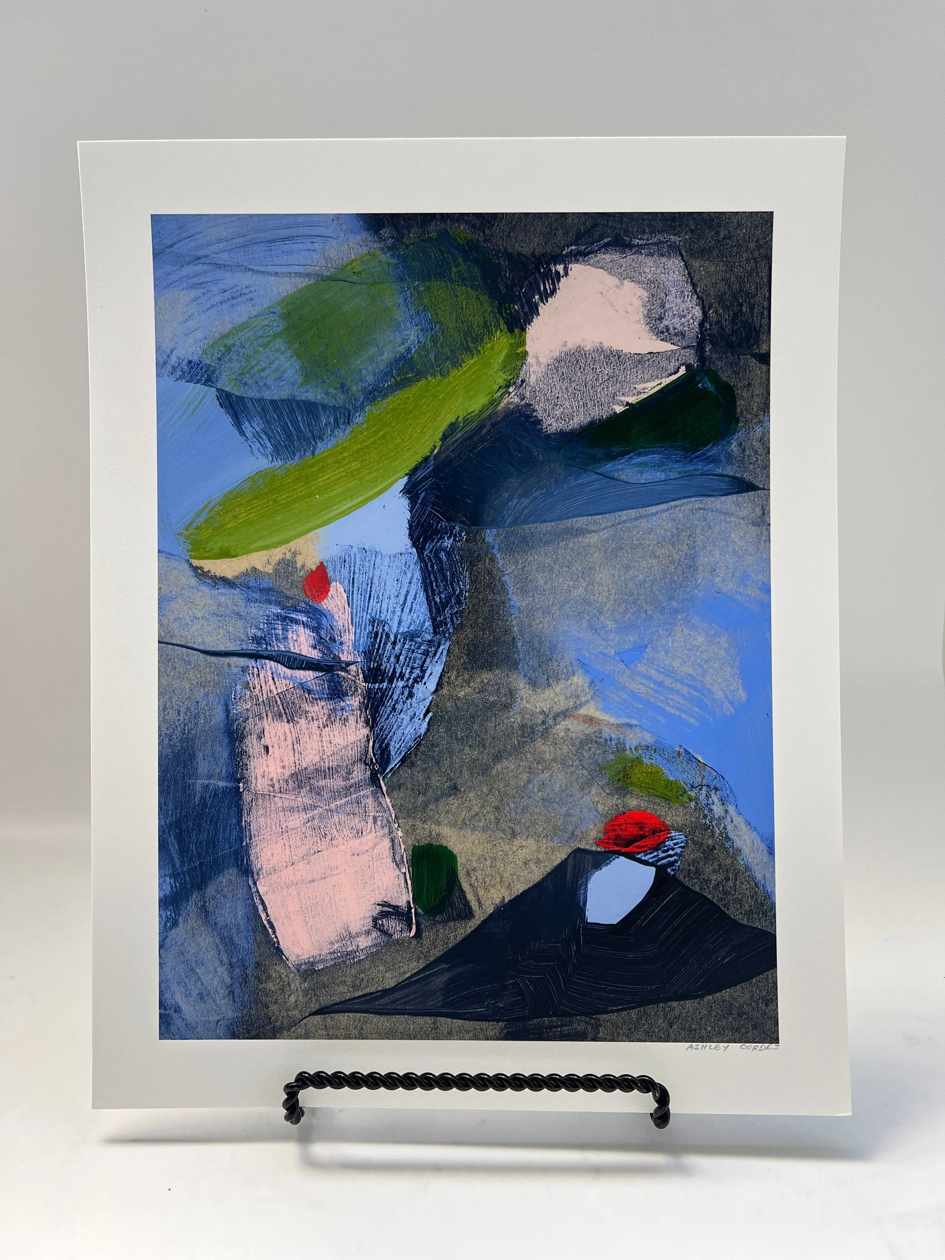 "A Good Book" 11x14 Gilcée Art Print