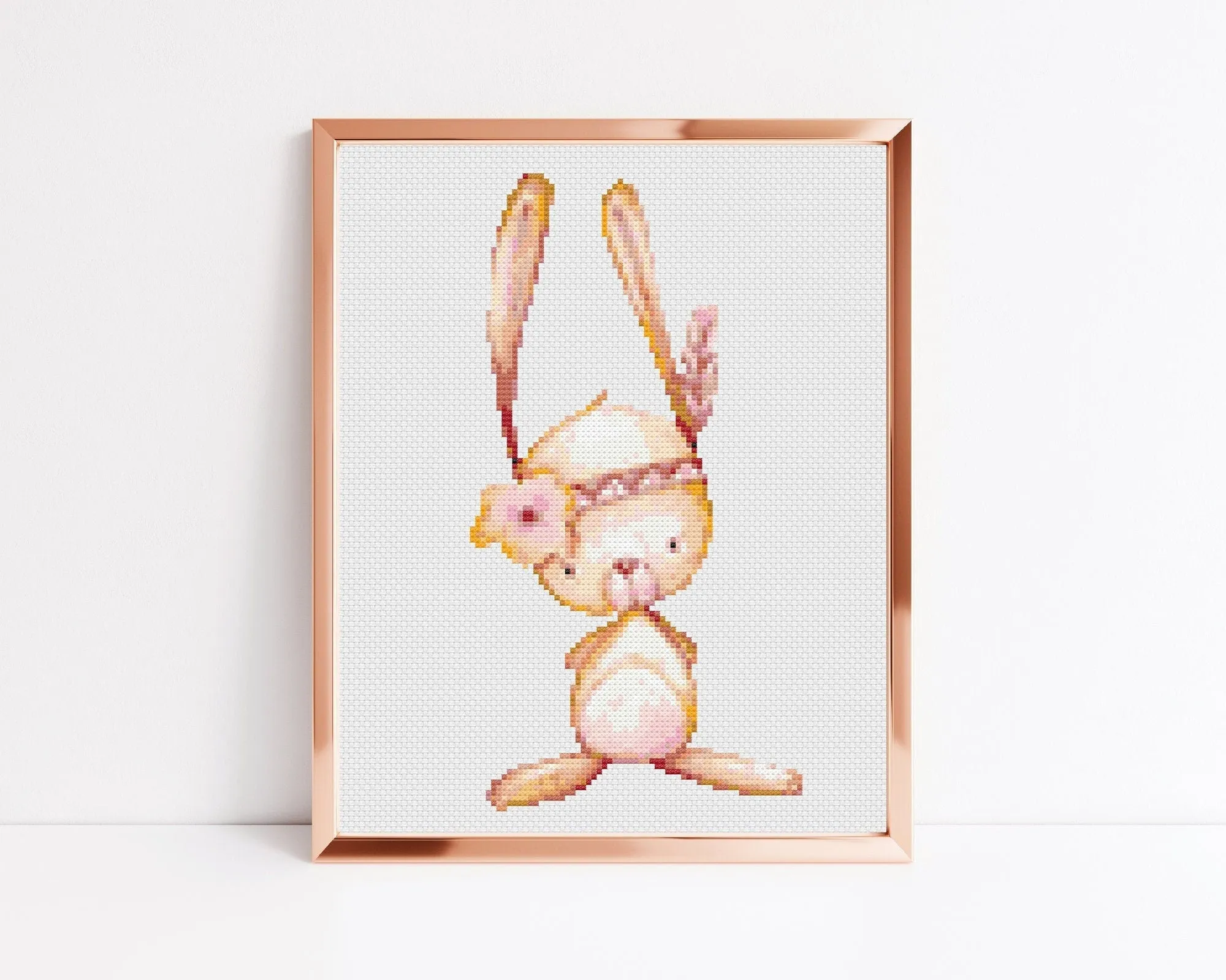 Rabbit Cross Stitch Pattern #335
