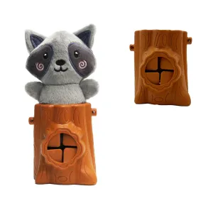 Raccoon 2in1 Soft   Rubber Toy Treat Dispenser