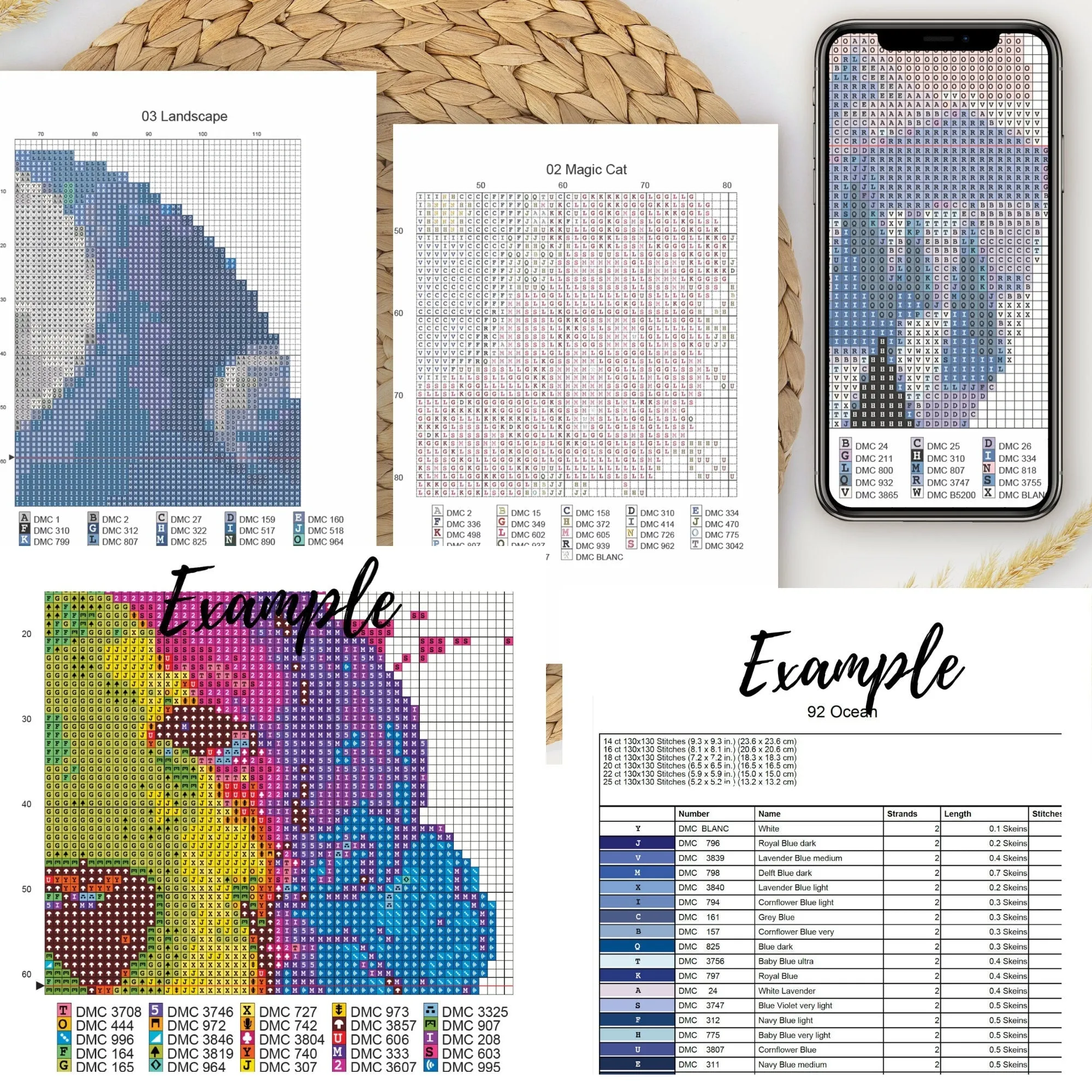 Road Cross Stitch Pattern #83
