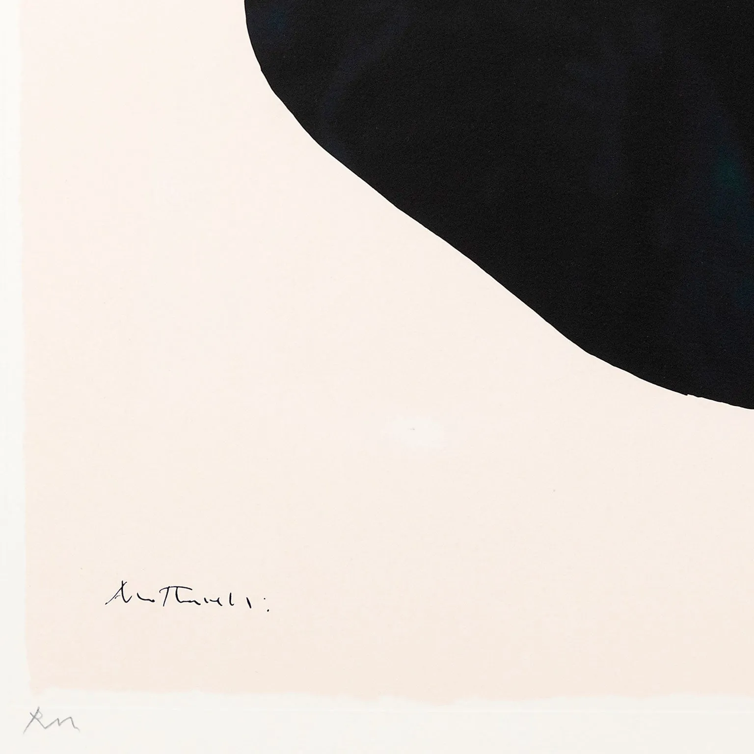 ROBERT MOTHERWELL "AFRICA SUITE #10" , 1970