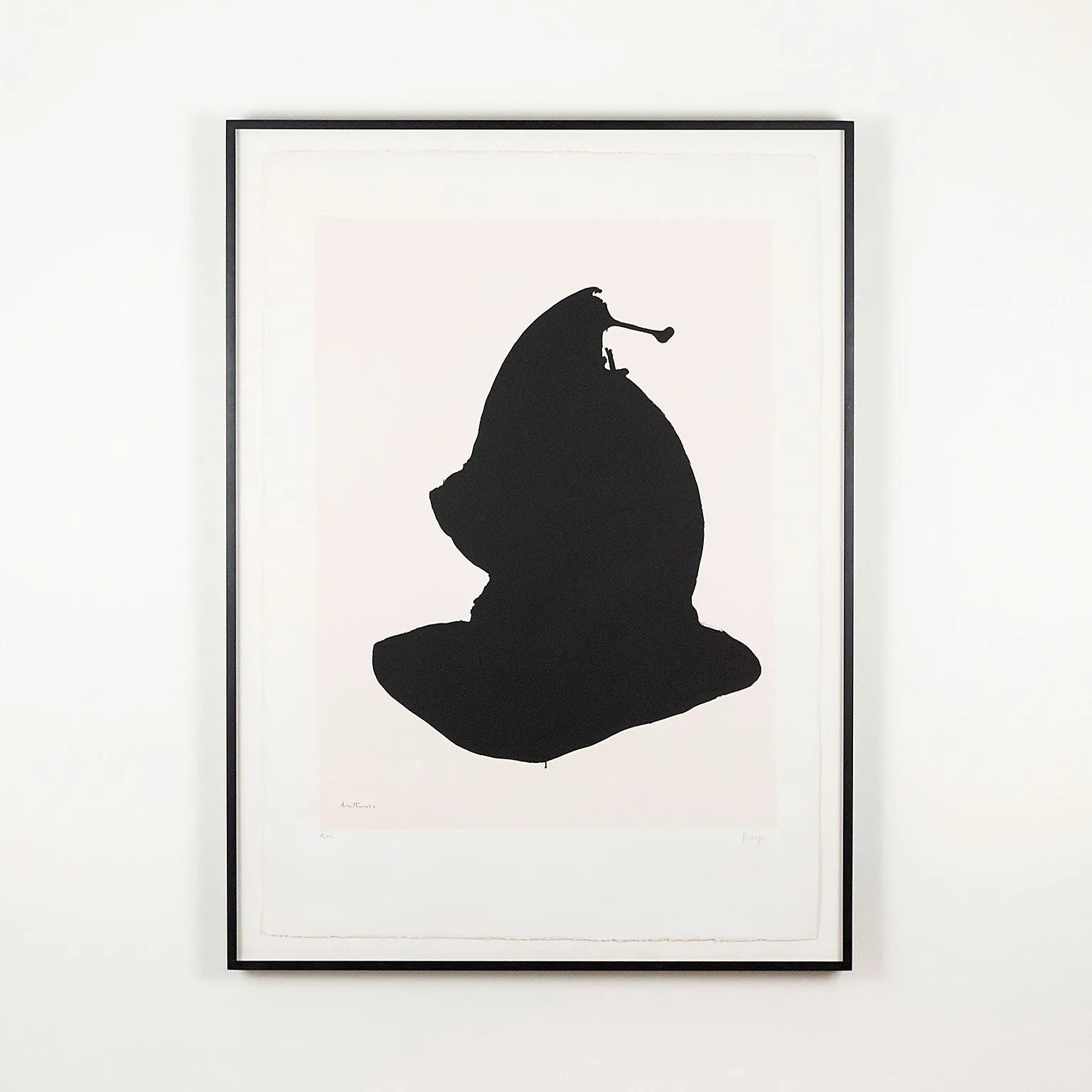 ROBERT MOTHERWELL "AFRICA SUITE #10" , 1970