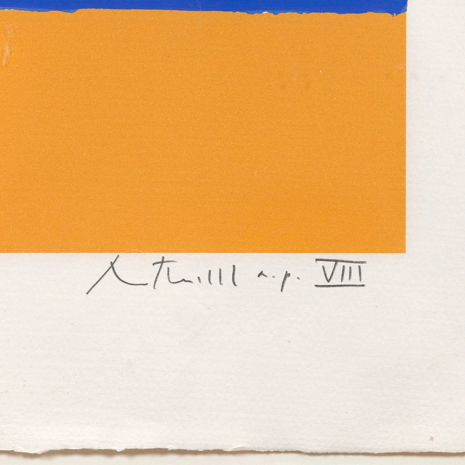 ROBERT MOTHERWELL "PAUILLAC #2", 1973